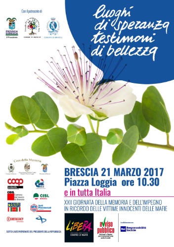 Giornata della memoria delle vittime della mafia